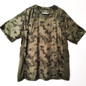 Champion Duo Dry Men’s Camouflage Green Short Sleeve Crew Neck Shirt SZ XXL